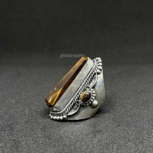 tigereye pencil ring