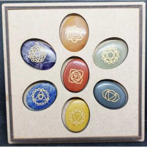 7 Seven Chakra Reiki Healing Chakra Balancing Stone