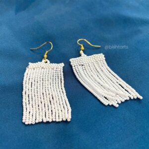 Seed bead earrings