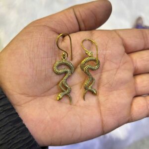 Vintage Cobra or Snake Earrings