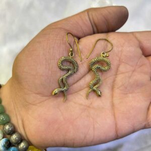 Vintage Cobra or Snake Earrings