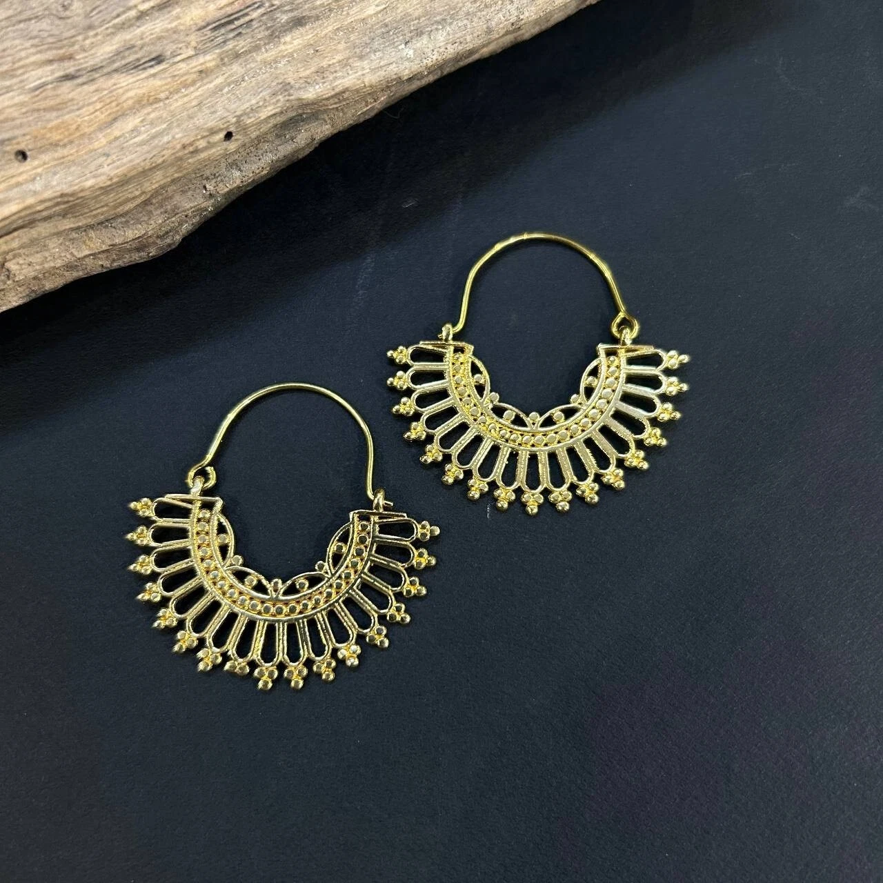 Bohemian Hoop Earrings