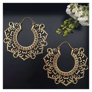 Gold Celestial Earrings