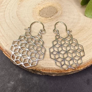 Mandala Geometry Earrings
