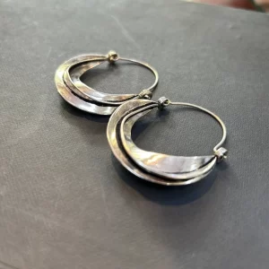 Twisted Brass Earrings
