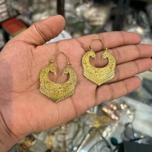 Peacock Filigree Earrings