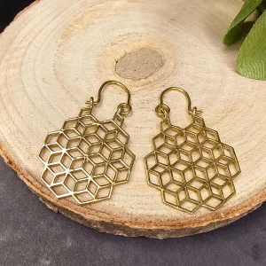 Mandala Geometry Earrings