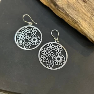 Dangle Floral Earrings