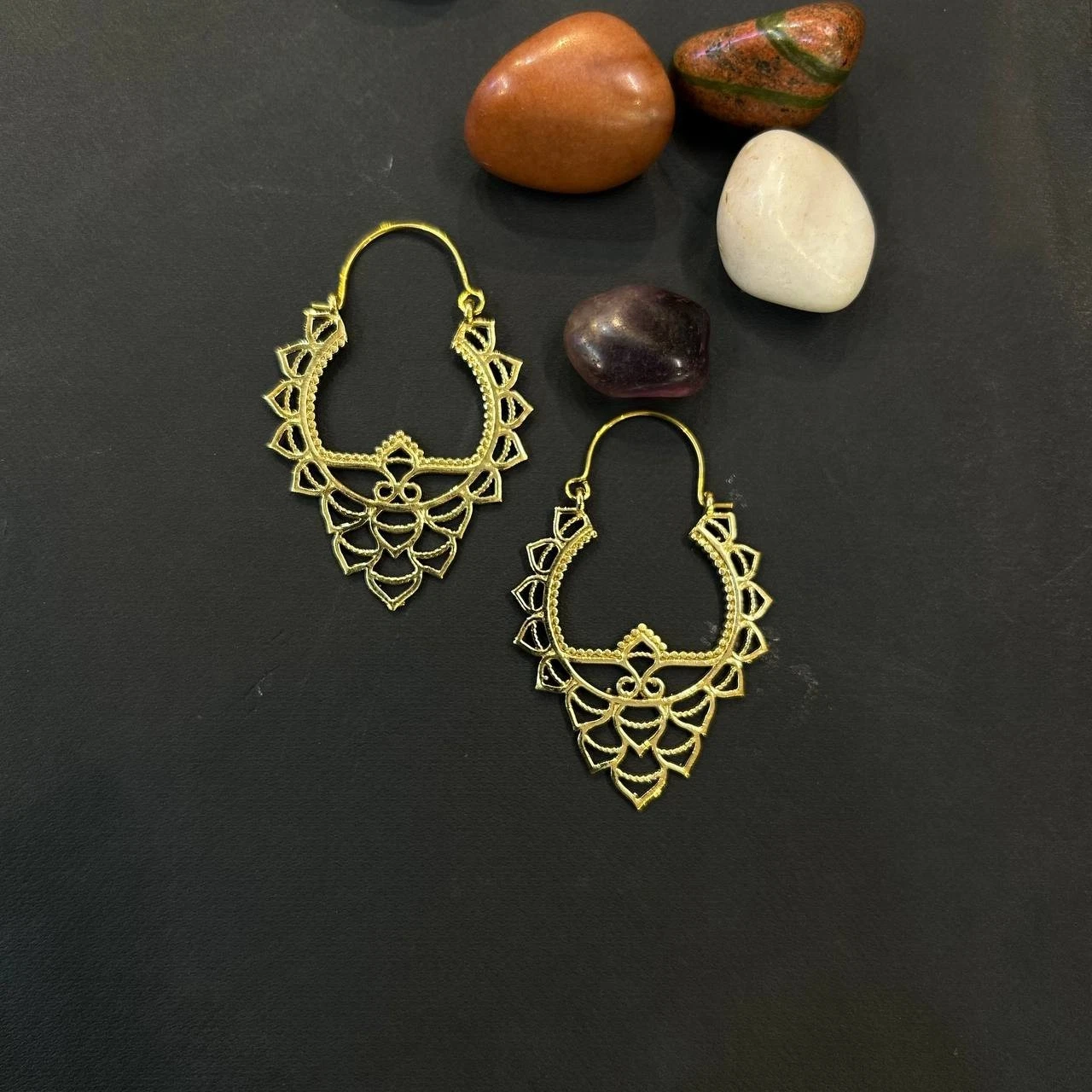 Brass Earring