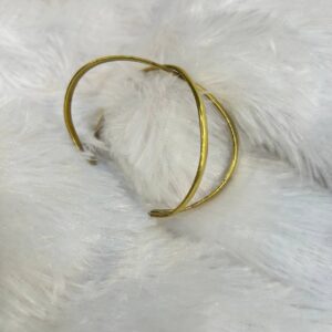 Handcrafted Brass Cuffed Bracelet