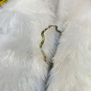 Zic Zac Brass Metal Bracelet