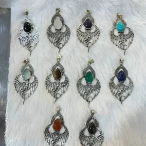 Brass Big Snake Pendant