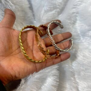 Brass Copper Silver Bracelet