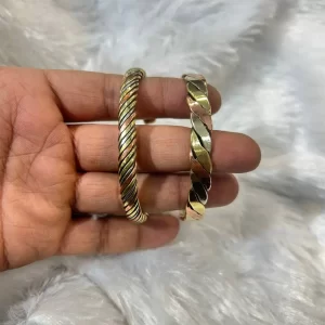 Three Metal Bracelet