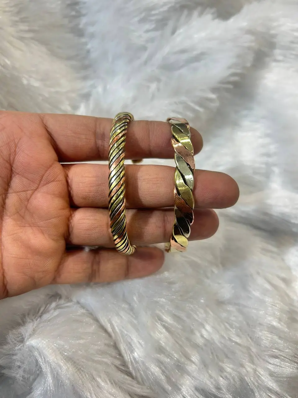 Three Metal Bracelet