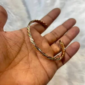Three Metal Bracelet